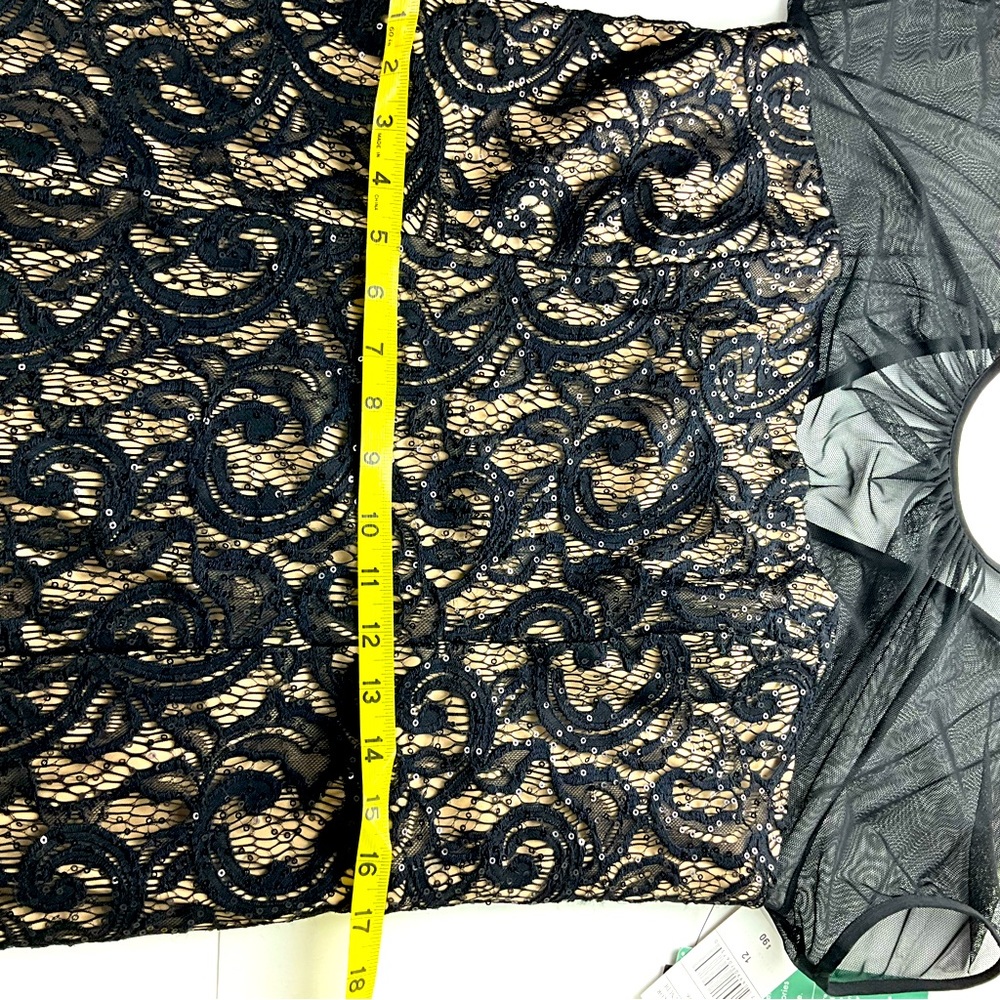 Scarlett women's black dress Size 12 - Picture 8 of 13